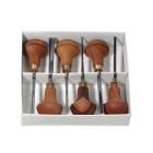 Fine art shop - Case with 6 Xylography Gouges -A- Pfeil | totenart.com